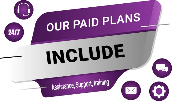 All our paid plans include: